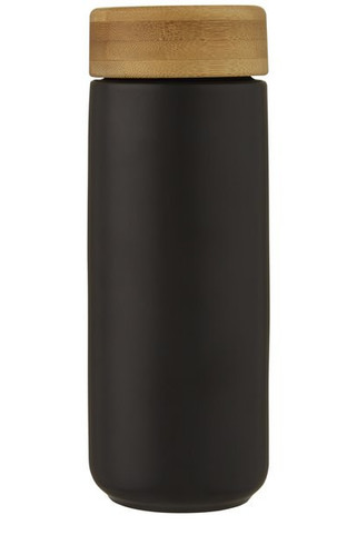 Lumi 300 ml keraaminen kahvimuki bambukannella - EgotierPro 100705