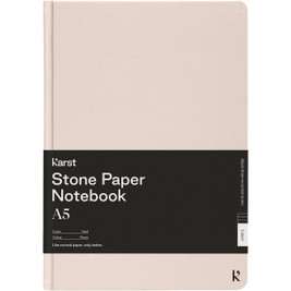 Karst® 107790 - Karst® A5 stone paper hardcover notebook - lined