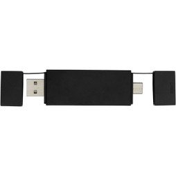 EgotierPro 124251 - Mulan dual USB 2.0 hub