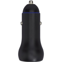 Tekiō® 124259 - Caricabatterie doppio per auto da 55 W (USB-C/USB-A) Pilot