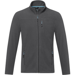 Elevate NXT 37529 - Amber mens GRS recycled full zip fleece jacket