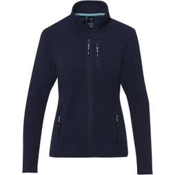 Elevate NXT 37530 - Amber damjacka av återvunnen GRS-fleece med hel dragkedja