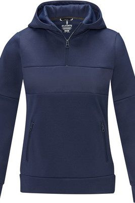 Elevate Life 39473 - Sayan women's half zip anorak hooded sweater