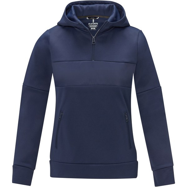 Elevate Life 39473 - Sayan women's half zip anorak hooded sweater