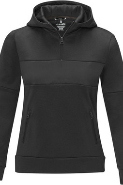 Elevate Life 39473 - Sayan womens half zip anorak hooded sweater