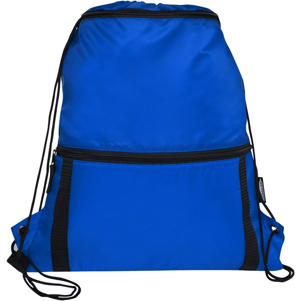 Borsa termica con coulisse in materiale riciclato Adventure - 9L - EgotierPro 120647