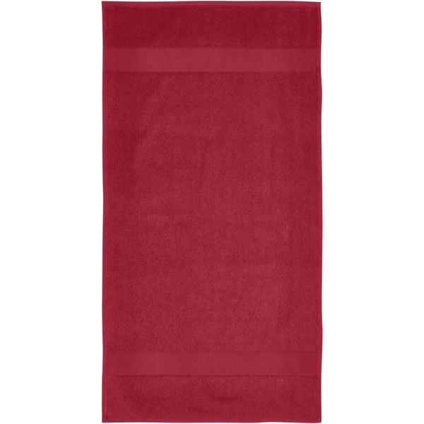 Charlotte 450 g/m² cotton towel 50x100 cm - EgotierPro 117001