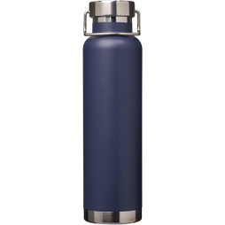 EgotierPro 100488 - Thor 650 ml copper vacuum insulated sport bottle
