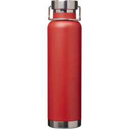 EgotierPro 100488 - Thor 650 ml copper vacuum insulated sport bottle