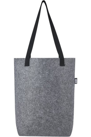 Felta GRS recycled felt tote bag with wide bottom 12L - EgotierPro 120662