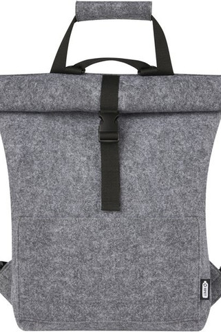 Felta GRS recycled felt roll-top bike bag 13L - EgotierPro 120663