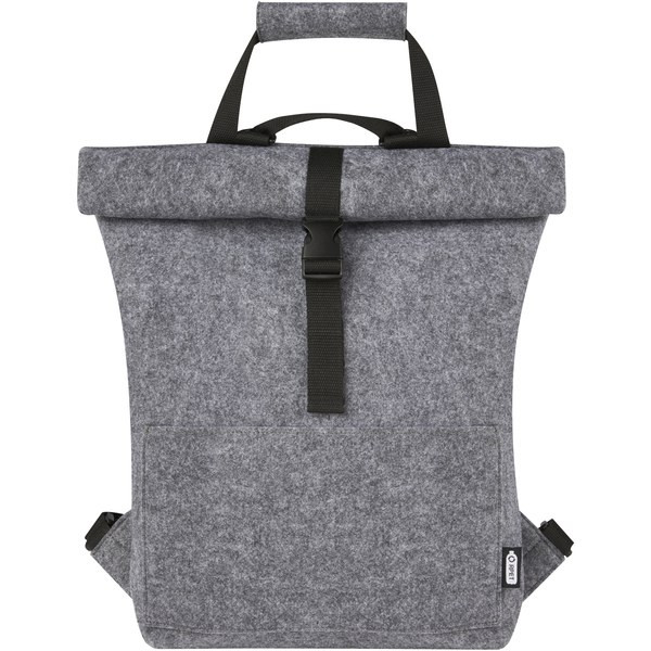 Felta GRS recycled felt roll-top bike bag 13L - EgotierPro 120663