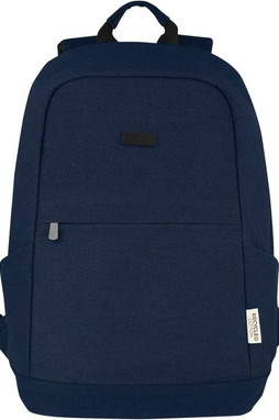 Sac à Dos Sécurisé en Toile Recyclée pour Ordinateur 15.6" - EgotierPro 120677