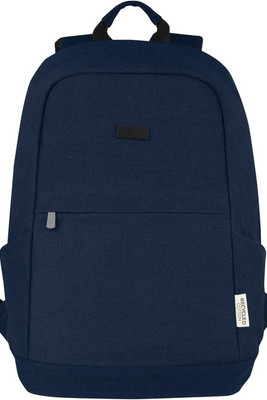 Joey 15.6" GRS recycled canvas anti-theft laptop backpack 18L - EgotierPro 120677