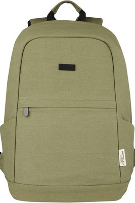 Joey 15,6 inch GRS gerecyclede canvas antidiefstal laptoprugzak 18 l - EgotierPro 120677