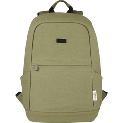 EgotierPro 120677 - Sac à Dos Sécurisé en Toile Recyclée pour Ordinateur 15.6"