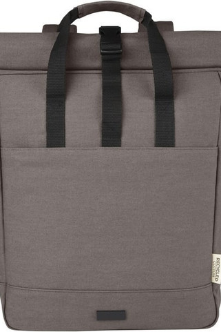 Joey 15 tommers GRS genanvendt canvas rolltop laptoprygsæk 15 L - EgotierPro 120678