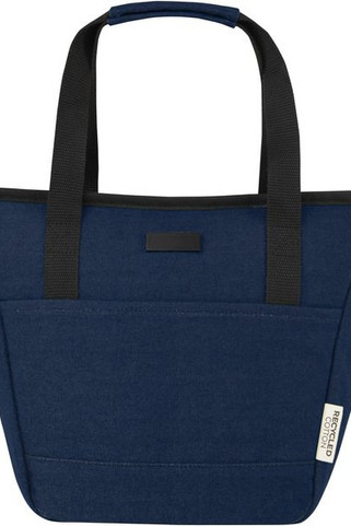 Joey 9-can GRS recycled canvas lunch cooler bag 6L - EgotierPro 120679