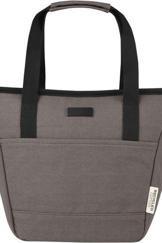 Joey 9-can GRS recycled canvas lunch cooler bag 6L - EgotierPro 120679