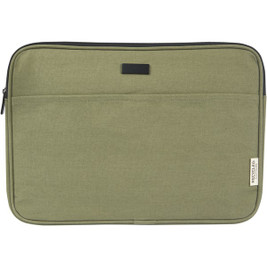 Joey 14" GRS recycled canvas laptop sleeve 2L - EgotierPro 120680