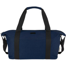 EgotierPro 120681 - Joey GRS recycled canvas sports duffel bag 25L