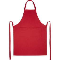 EgotierPro 113334 - Andrea schort van 240 g/m² met verstelbare nekband