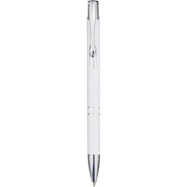 Moneta recycled aluminium ballpoint pen (black ink) - EgotierPro 107822