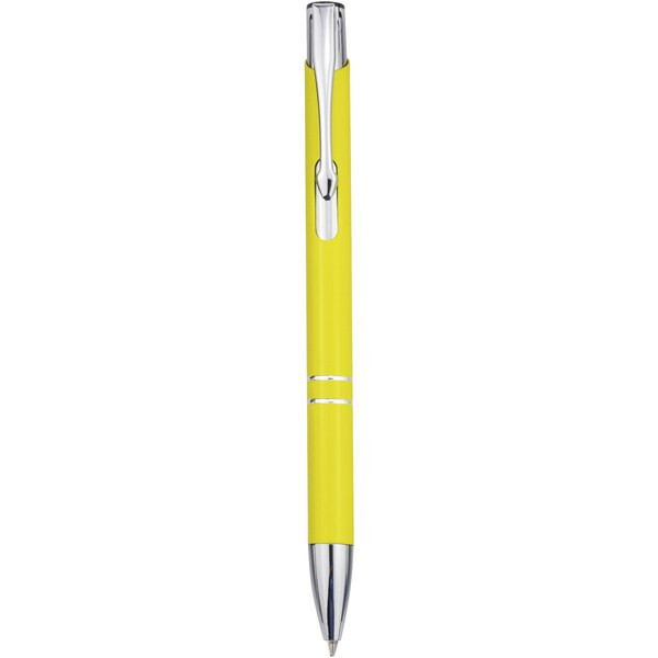 Moneta balpen van gerecycled aluminium (zwarte inkt) - EgotierPro 107822
