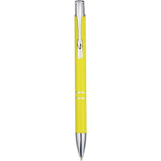 Moneta recycled aluminium ballpoint pen (black ink) - EgotierPro 107822