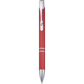 Moneta recycled aluminium ballpoint pen (black ink) - EgotierPro 107822