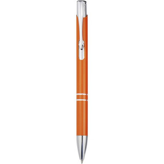 Moneta recycled aluminium ballpoint pen (black ink) - EgotierPro 107822