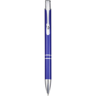 Moneta recycled aluminium ballpoint pen (black ink) - EgotierPro 107822