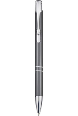 Moneta recycled aluminium ballpoint pen (black ink) - EgotierPro 107822
