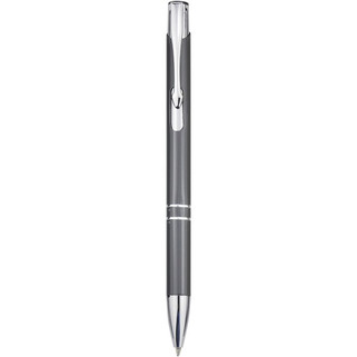 Moneta recycled aluminium ballpoint pen (black ink) - EgotierPro 107822