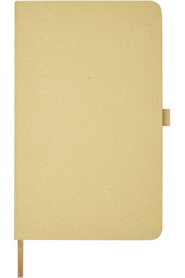 Fabianna Hardcover Notizbuch aus Crush-Papier - EgotierPro 107812