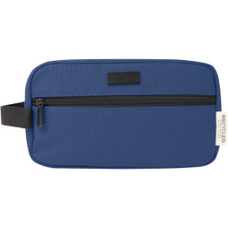 EgotierPro 130041 - Joey GRS recycled canvas travel accessory pouch bag 3.5L