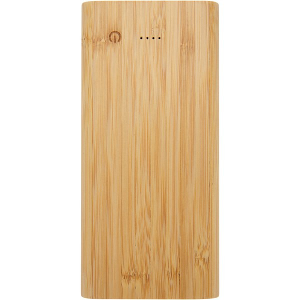 Tulda 10,000 mAh powerbank af bambus - EgotierPro 124323
