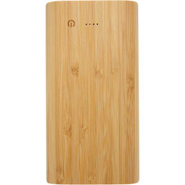 EgotierPro 124324 - Tulda 20.000 mAh bamboo power bank