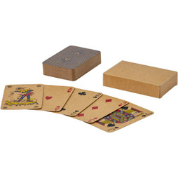 EgotierPro 104562 - Ace speelkaartset van kraftpapier