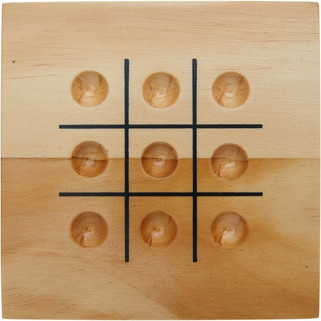 Strobus wooden tic-tac-toe game - EgotierPro 104564