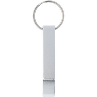 Tao RCS recycled aluminium bottle and can opener with keychain - EgotierPro 104571