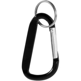 EgotierPro 104572 - Timor RCS recycled aluminium carabiner keychain