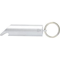 EgotierPro 104574 - Eco-Friendly LED Keychain Light & Bottle Opener