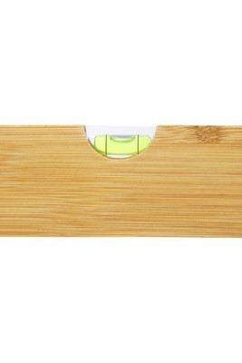 STAC 104577 - Flush Wasserwaage aus Bambus mit Flaschenöffner