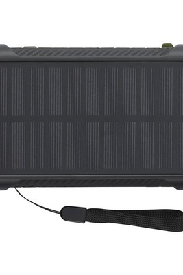 Soldy 10.000 mAh RCS recycled plastic solar dynamo power bank - EgotierPro 124346