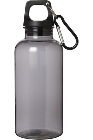 Bouteille deau Oregon de 400 ml en plastique recyclé avec mousqueton - EgotierPro 100778