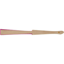 EgotierPro 127041 - Eleganter Handfächer aus Holz und Polyester