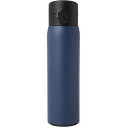 EgotierPro 100788 - EcoSmart Recycled Stainless Steel Insulated Flask 450ml