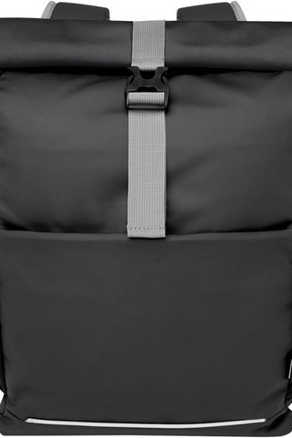 Aqua 15" GRS recycled water resistant roll-top bike bag 20L - EgotierPro 130050