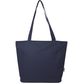 EgotierPro 130052 - Panama GRS recycled zippered tote bag 20L